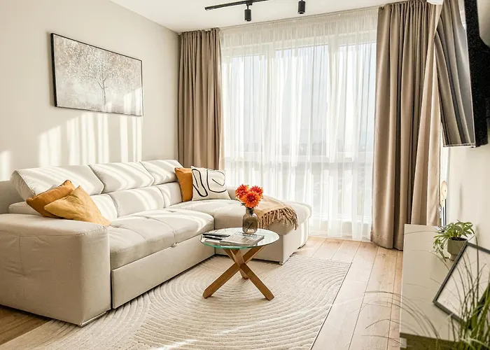 公寓 1br In A Brand-new Modern Complex Close To Centre